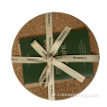 Cork Coasters مع Cork على المؤخرة